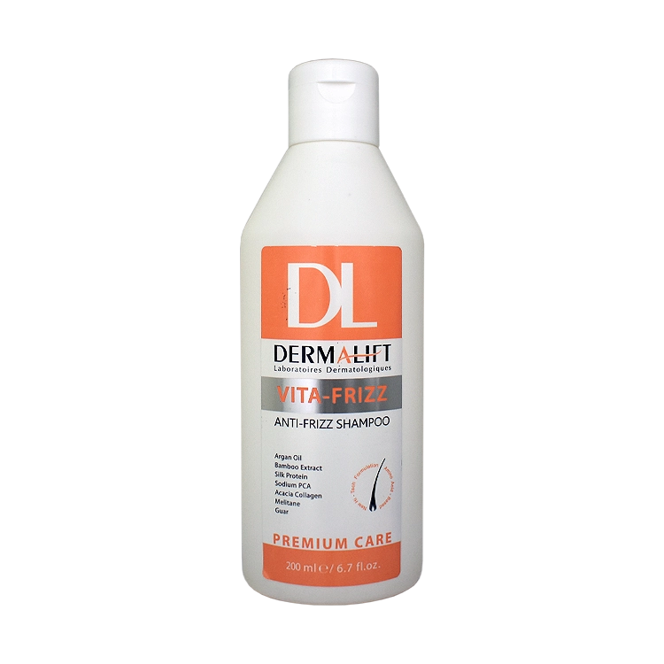 شامپو فاقد سولفات موهای مجعد و وزدار ویتا فریز درمالیفت حجم 200 میلی لیتر