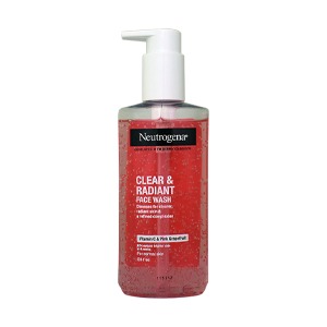 ژل شستشوی صورت روشن کننده نوتروژینا مدل Clear & Radiant حجم 200 میلی لیتر