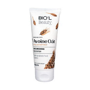 کرم مرطوب کننده تیوپی پوست های خشک و حساس عصاره جو دوسر و ماکادمیا بیول حجم 60 میلی لیتر