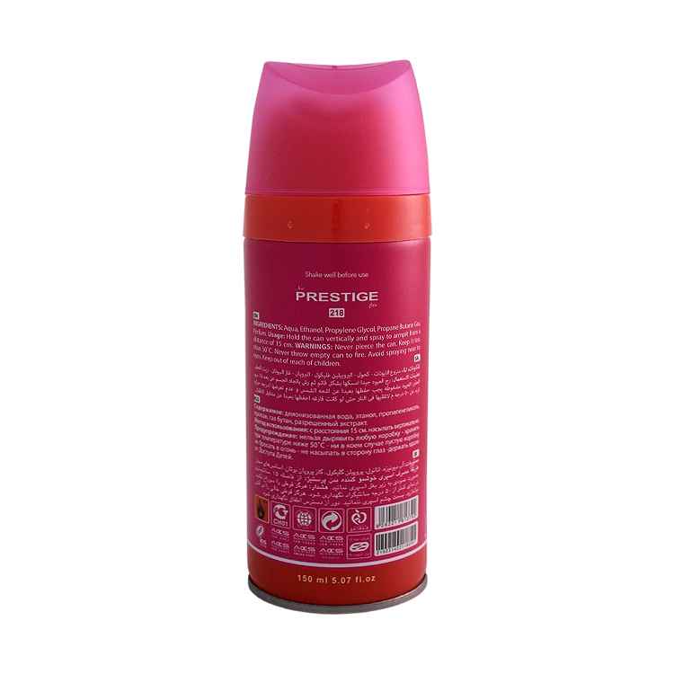 خرید اسپری بدن زنانه پرستیژ مدل Lacoste حجم 150 میلی لیتر