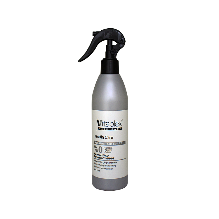 اسپری نرم کننده موهای کراتین شده ویتاپلکس حجم 300 میلی لیتر