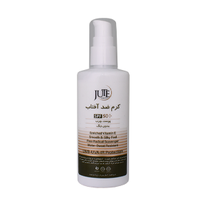 کرم ضد آفتاب پمپی بی رنگ پوست چرب ژوت SPF50 حجم 100 میلی لیتر
