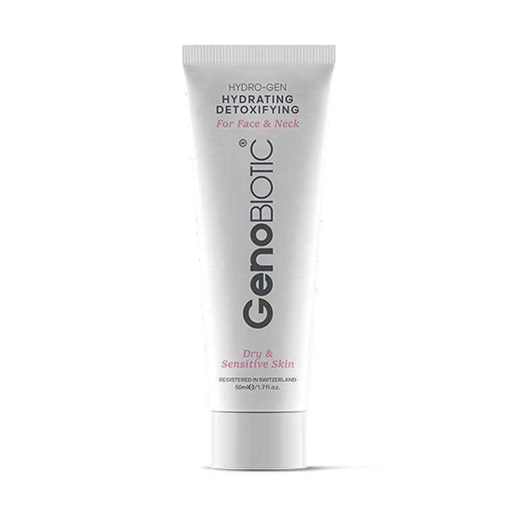 کرم مرطوب کننده پوست های خشک و حساس ژنوبایوتیک حجم 50 میلی لیتر