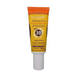کرم دور چشم ضد آفتاب بژ طبیعی سان سیف SPF30 حجم 20 میلی لیتر