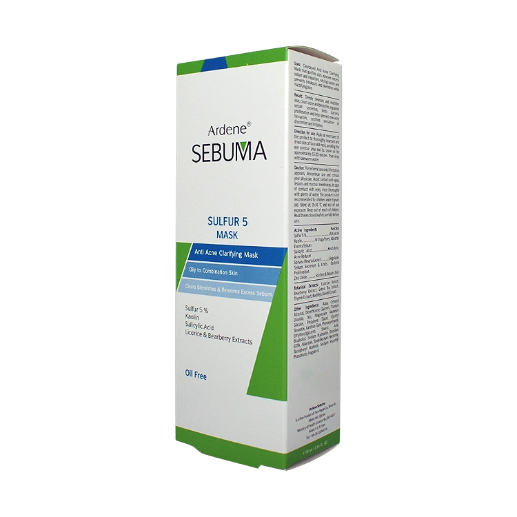 قیمت ماسک ضد جوش و پاکسازی کننده پوست چرب آردن سبوما مدل Sulfur 5 وزن 75 گرم