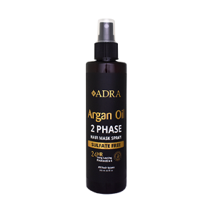 اسپری دوفاز فاقد سولفات روغن آرگان آدرا حجم 200 میلی لیتر