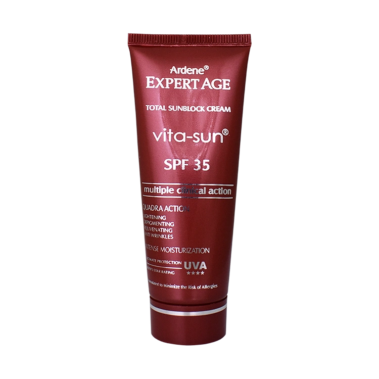 کرم ضد آفتاب روشن کننده و ضد چروک بی رنگ انواع پوست آردن اکسپرتیج SPF35 حجم 45 میلی لیتر