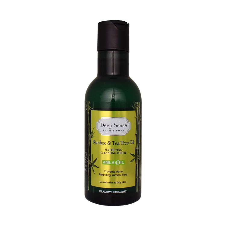 تونر پوست چرب درخت چای و بامبو دیپ سنس حجم 160 میلی لیتر