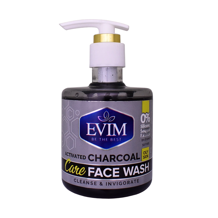 ژل شستشوی زغال فعال ایویم حجم 250 میلی لیتر