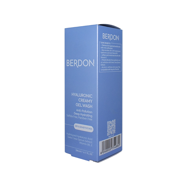 قیمت ژل شستشوی صورت کرمی هیالورونیک پوست های خشک و حساس بردون حجم 200 میلی لیتر