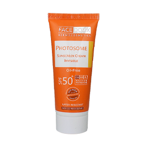 کرم ضد آفتاب بی رنگ پوست های مختلط و چرب فوتوزوم فیس دوکس SPF50 حجم 40 میلی لیتر