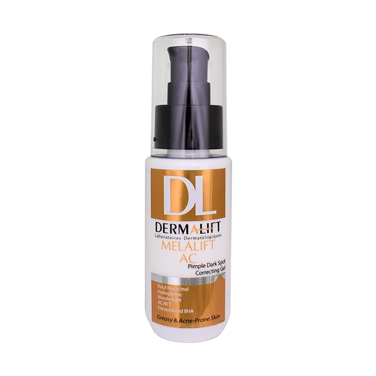 ژل روشن کننده پوست های چرب ملالیفت AC درمالیفت حجم 50 میلی لیتر