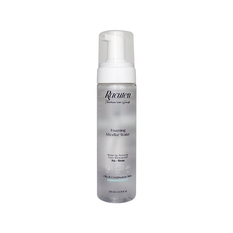 فوم میسلار پاک کننده آرایش پوست چرب و مختلط راکوتن حجم 200 میلی لیتر