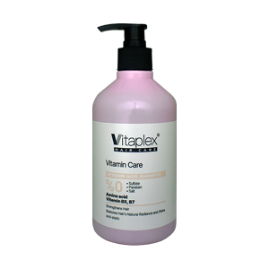 شامپو فاقد سولفات موهای خشک و کم آب ویتاپلکس حجم 500 میلی لیتر