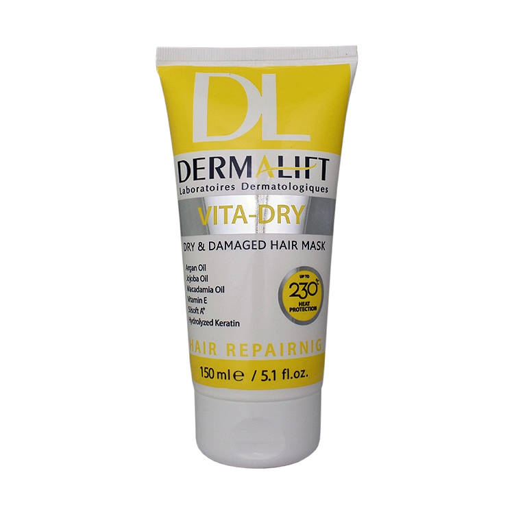 ماسک موهای خشک و آسیب دیده ویتا درای درمالیفت حجم 150 میلی لیتر