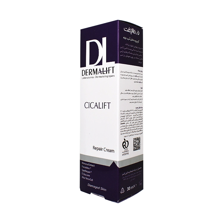 قیمت کرم ترمیم کننده پوست سیکالیفت درمالیفت حجم 30 میلی لیتر