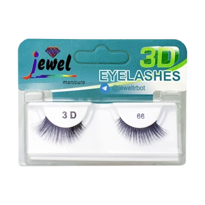 مژه مصنوعی سه بعدی جیول کد 66