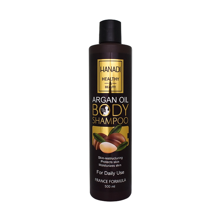 شامپو بدن روغن آرگان هانادی حجم 500 میلی لیتر