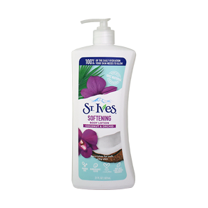 لوسیون بدن نرم کننده روغن نارگیل و ارکیده سینت ایوز مدل Softening حجم 621 میلی لیتر