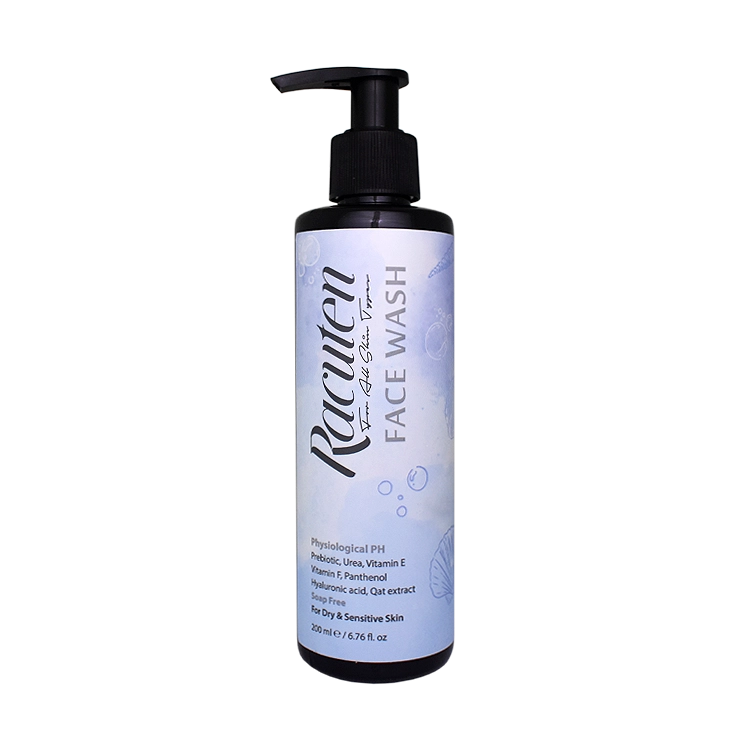 ژل شستشوی صورت پوست های خشک و حساس راکوتن حجم 200 میلی لیتر