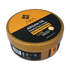 کرم مرطوب کننده و مغذی کاسه ای روغن آرگان آدرا حجم 200 میلی لیتر