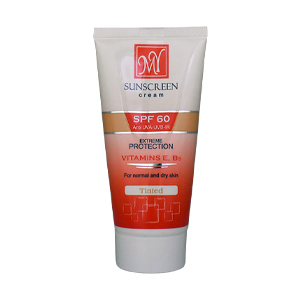 کرم ضد آفتاب رنگی پوست های خشک و معمولی مای SPF60 حجم 50 میلی لیتر