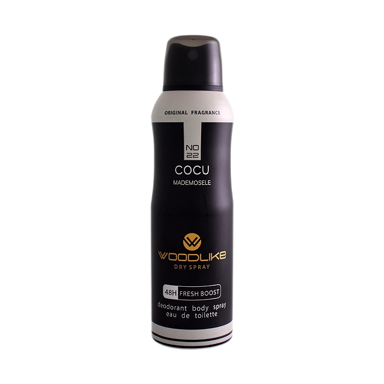 اسپری بدن زنانه وودلایک مدل Coco Mademosele حجم 200 میلی لیتر