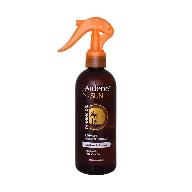 اسپری روغن برنزه کننده آردن سان حجم 250 میلی لیتر