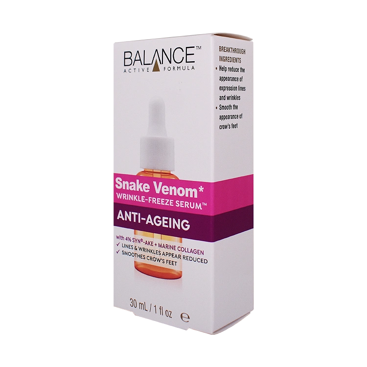 مشخصات سرم ضد چروک سم مار بالانس حجم 30 میلی لیتر