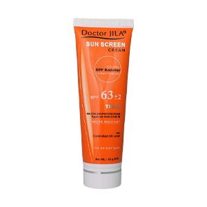 کرم ضد آفتاب رنگی طبیعی انواع پوست دکتر ژیلا SPF63 حجم 50 میلی لیتر