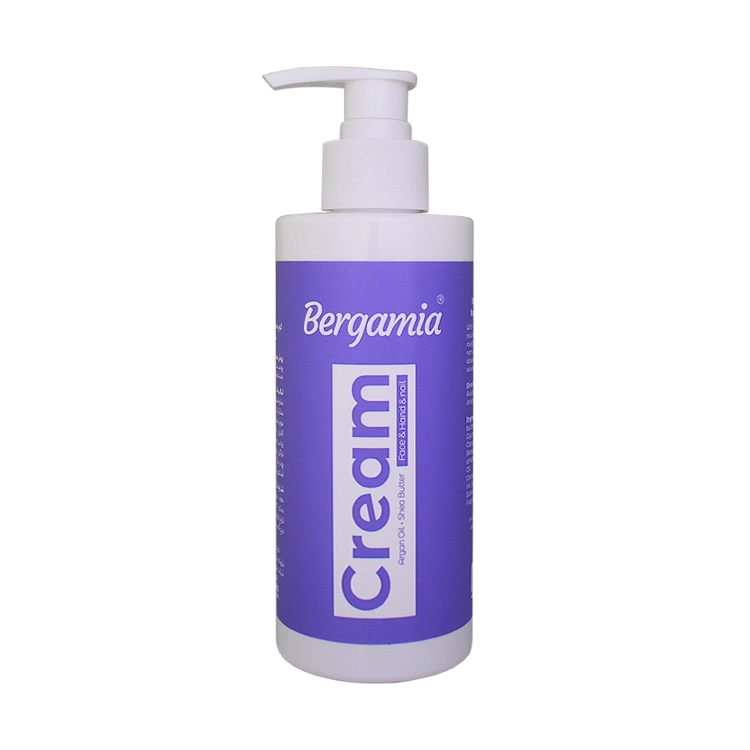 کرم مرطوب کننده پمپی روغن آرگان و شی باتر برگامیا حجم 250 میلی لیتر