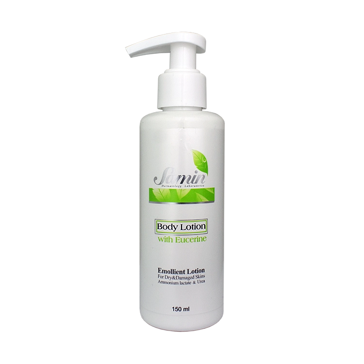 لوسیون بدن پمپی اوسرین پوست های خشک و حساس ثمین حجم 150 میلی لیتر