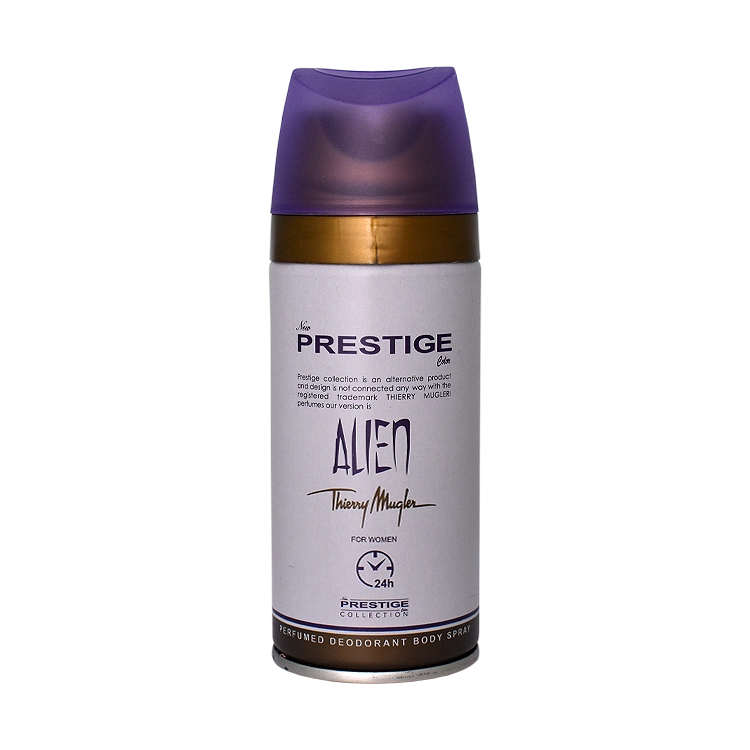 اسپری بدن زنانه پرستیژ مدل Alien حجم 150 میلی لیتر