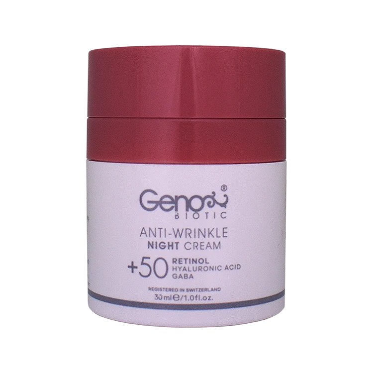 کرم ضد چروک شب بالای 50 سال ژنوبایوتیک حجم 30 میلی لیتر