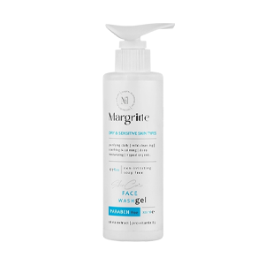 ژل شستشوی صورت پوست های خشک و حساس مارگریت حجم 200 میلی لیتر