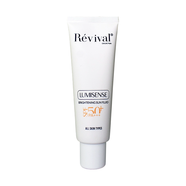 فلویید ضد آفتاب روشن کننده انواع پوست رویوال SPF50 حجم 50 میلی لیتر