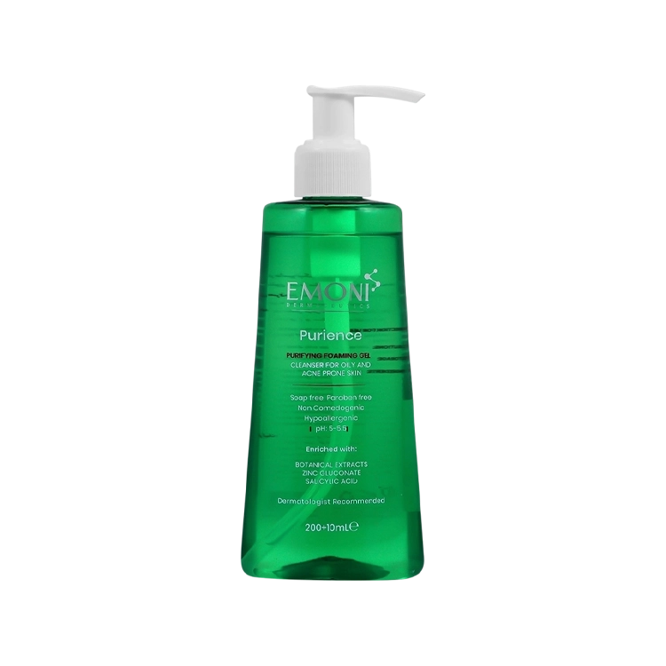 ژل شستشوی صورت پوست های چرب و جوشدار امونی حجم 200 میلی لیتر