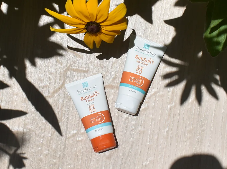 نقد و بررسی کرم ضد آفتاب بی رنگ پوست های چرب بیوتی درما SPF50 حجم 45 میلی لیتر