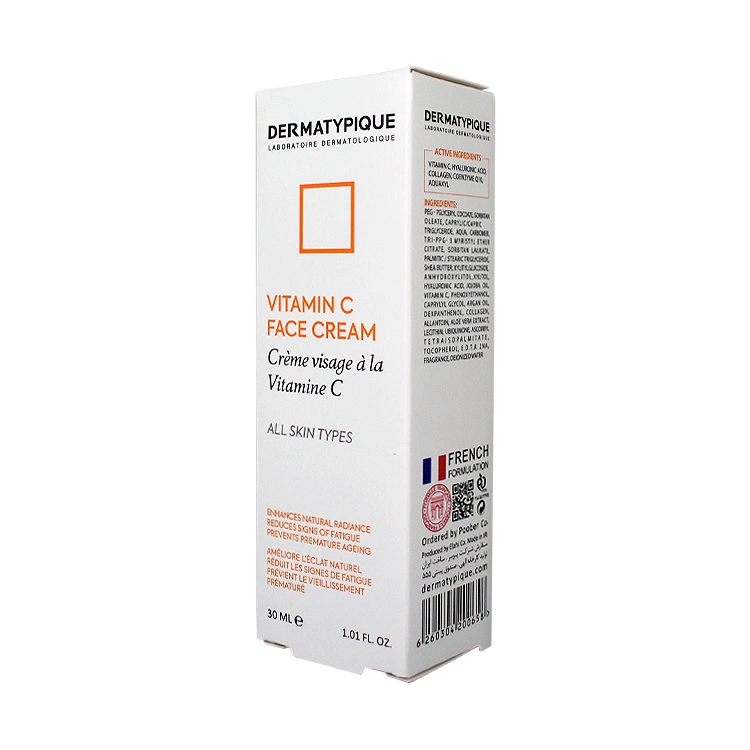 قیمت کرم ویتامین سی صورت درماتیپیک حجم 30 میلی لیتر