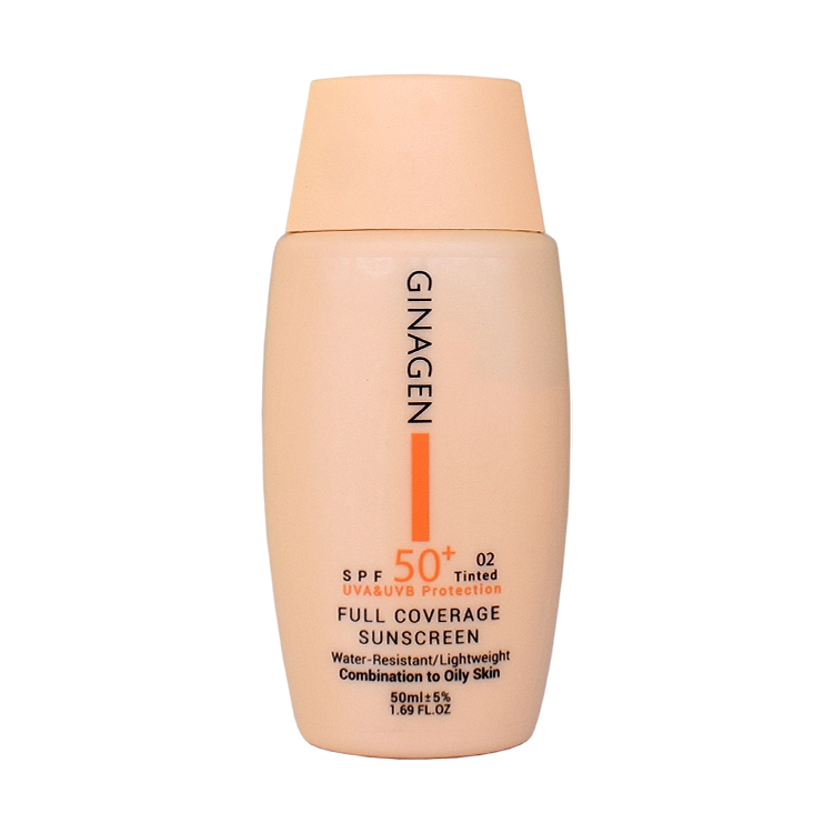 لیکویید ضد آفتاب بژ طبیعی پوست های چرب و مختلط ژیناژن SPF50 حجم 50 میلی لیتر