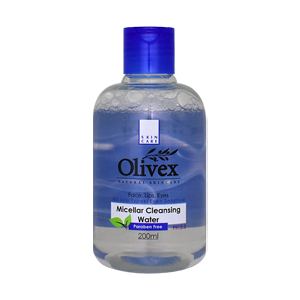 میسلار واتر پاک کننده آرایش انواع پوست الیوکس حجم 200 میلی لیتر