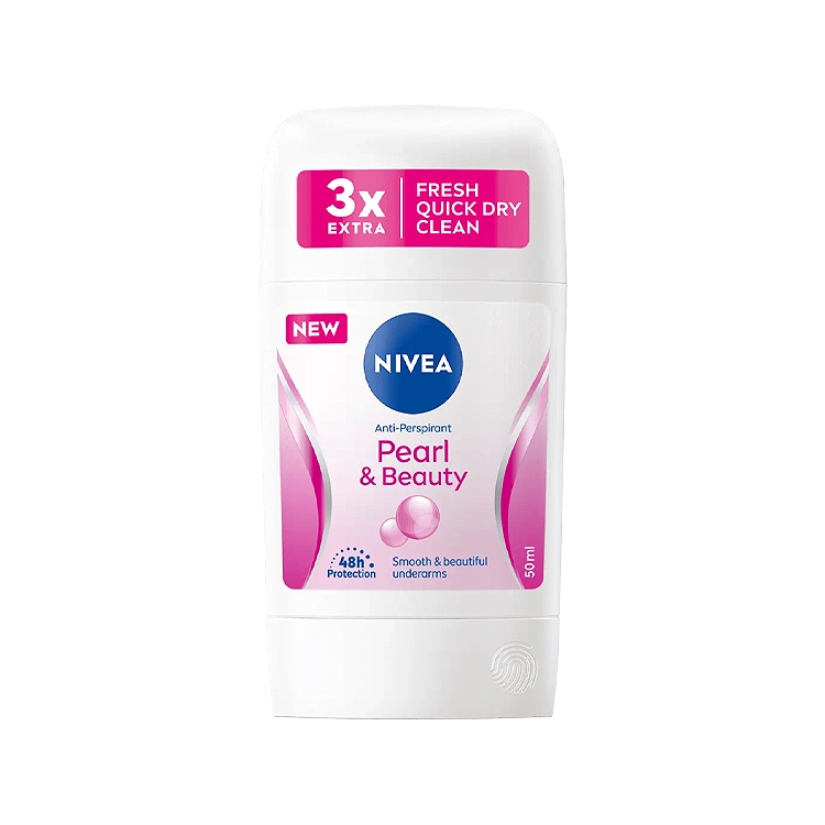 استیک صابونی ضد تعریق زنانه نیوآ مدل Pearl & Beauty حجم 50 میلی لیتر