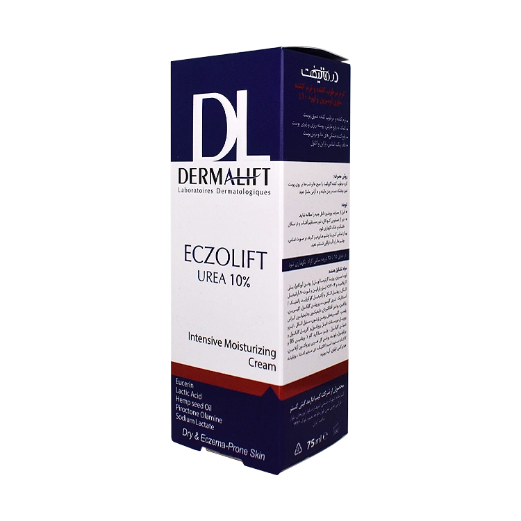 قیمت کرم مرطوب کننده اوره 10 درصد اکزولیفت درمالیفت حجم 75 میلی لیتر