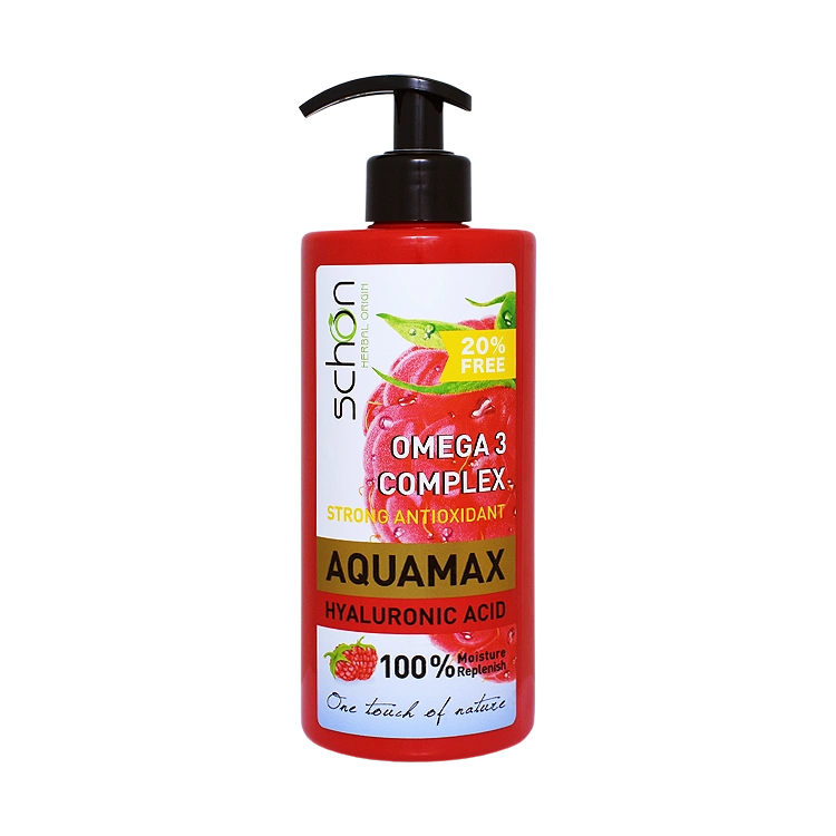 کرم آبرسان پمپی آکوامکس امگا 3 شون حجم 500 میلی لیتر