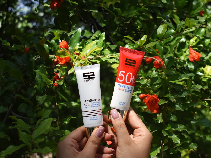 نقد و بررسی ژل کرم ضد آفتاب بی رنگ پوست های چرب ساین شیلد ساین اسکین SPF50 حجم 50 میلی لیتر