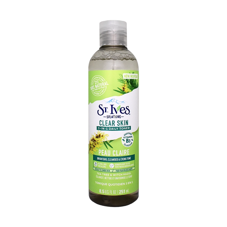 تونر سه در یک سینت ایوز مدل Clear Skin حجم 251 میلی لیتر