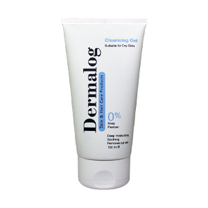 ژل شستشوی صورت پوست خشک درمالوگ حجم 150 میلی لیتر