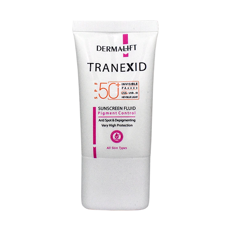 فلویید ضد آفتاب ضد لک بی رنگ ترنکسید درمالیفت SPF50 حجم 50 میلی لیتر