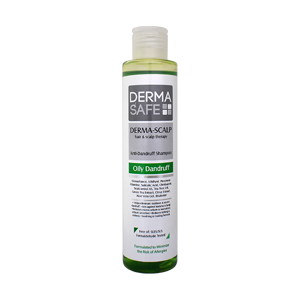 شامپو ضد شوره کف سر چرب درما اسکالپ درماسیف حجم 200 میلی لیتر