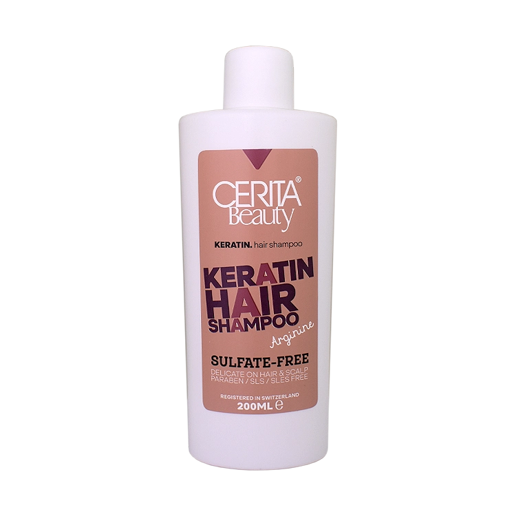 شامپو فاقد سولفات موهای کراتینه سریتا حجم 200 میلی لیتر